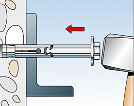 Fischer hulsanker FSA montage - Dhz-proshop, uw doe het zelf specialist